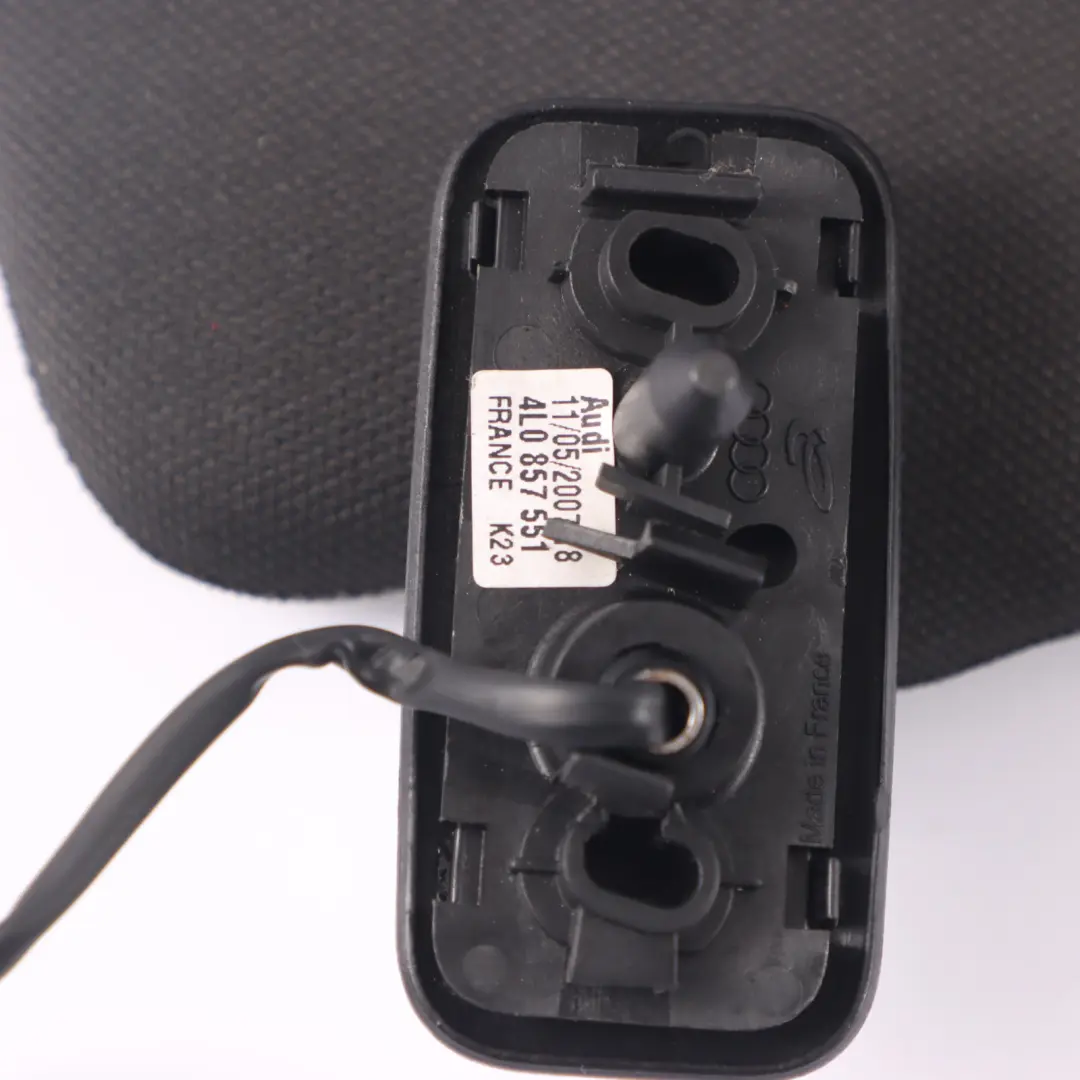 Audi Q7 4L Sun Visor Mirror Trim Panel Sunvisor Left N/S Panel Black 4L0857552 - SKU 4L0857551 - Part number 4L0857551