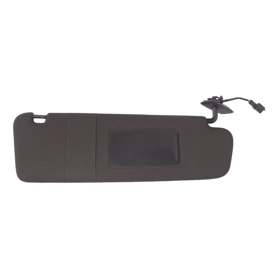 Audi Q7 4L Sun Visor Mirror Trim Panel Sunvisor Right O/S Panel Black - SKU 4L0857552 - Part number 4L0857552