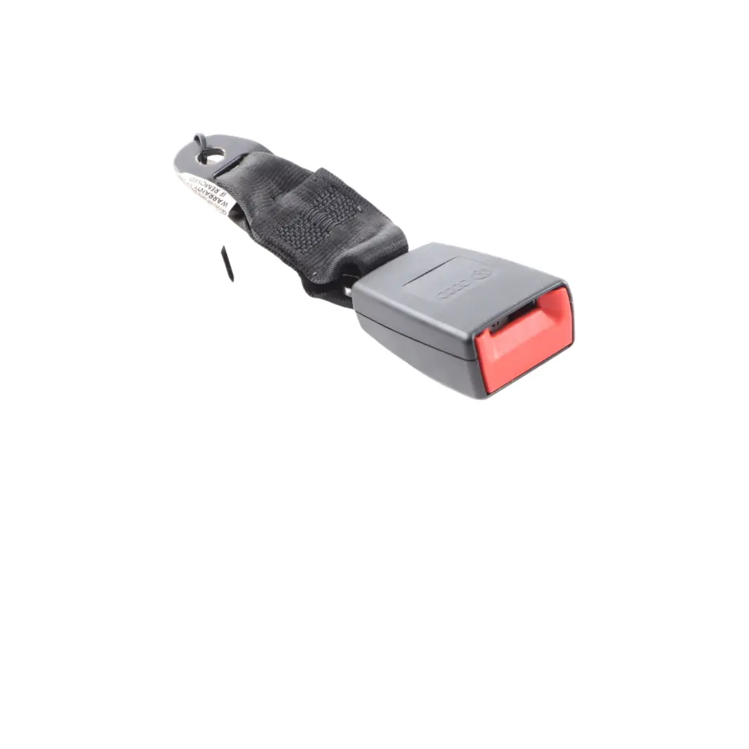 Audi Q7 4L Rear Middle Safety Seat Belt Buckle Latch Black - SKU 4L0857740E - Part number 4L0857740E