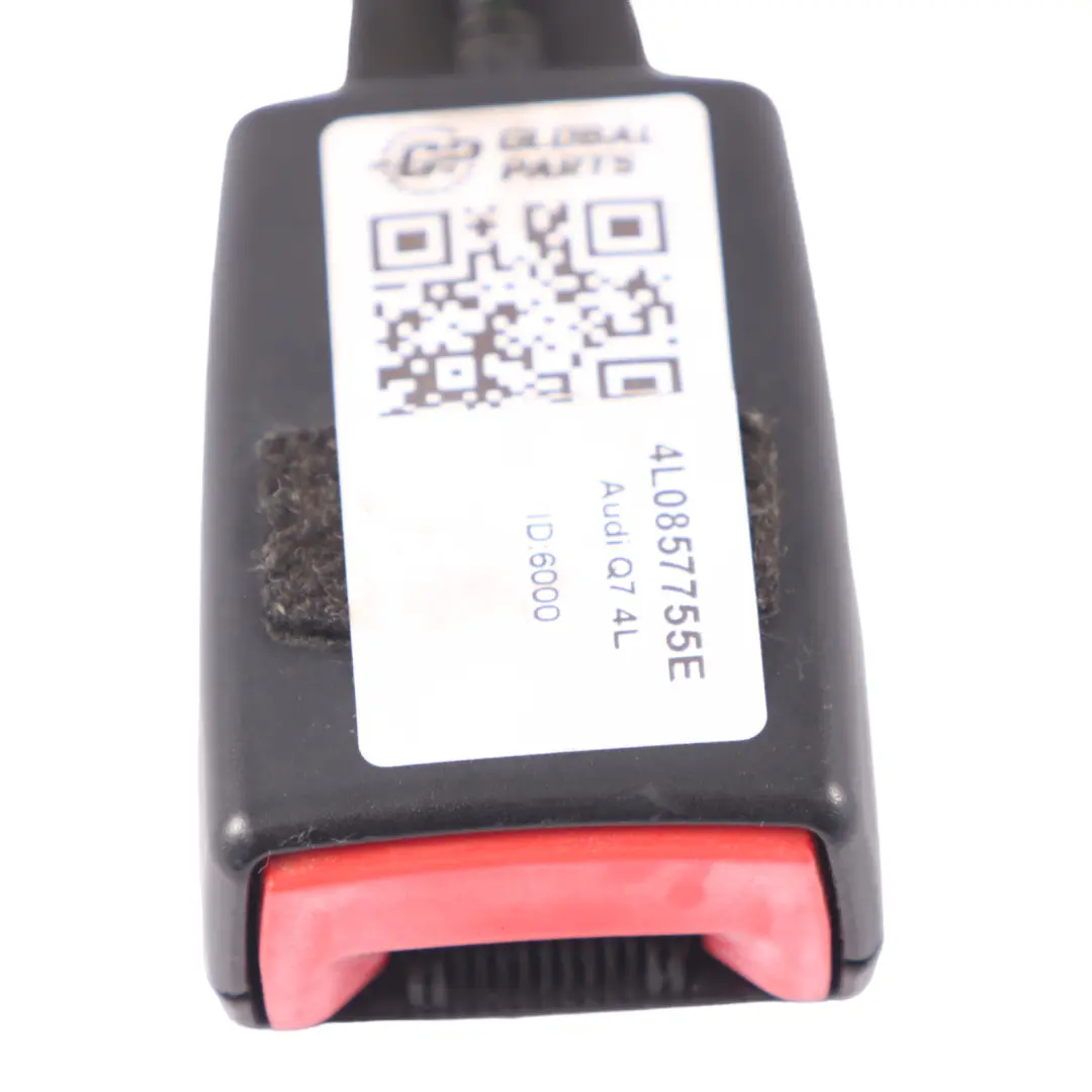 Audi Q7 4L Seat Belt Buckle Front Left Right N/O/S Latch Catch Lock - SKU 4L0857755E - Part number 4L0857755E