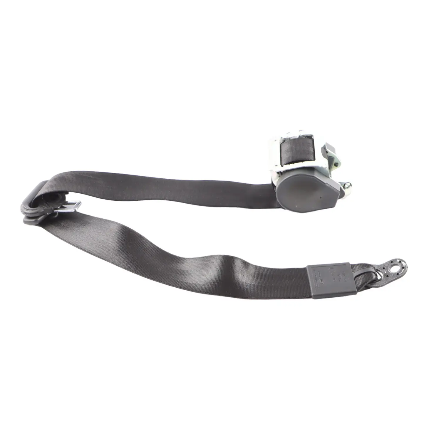 Audi Q7 4L Sicherheitsgurt hinten rechts schwarz 4L0857806G