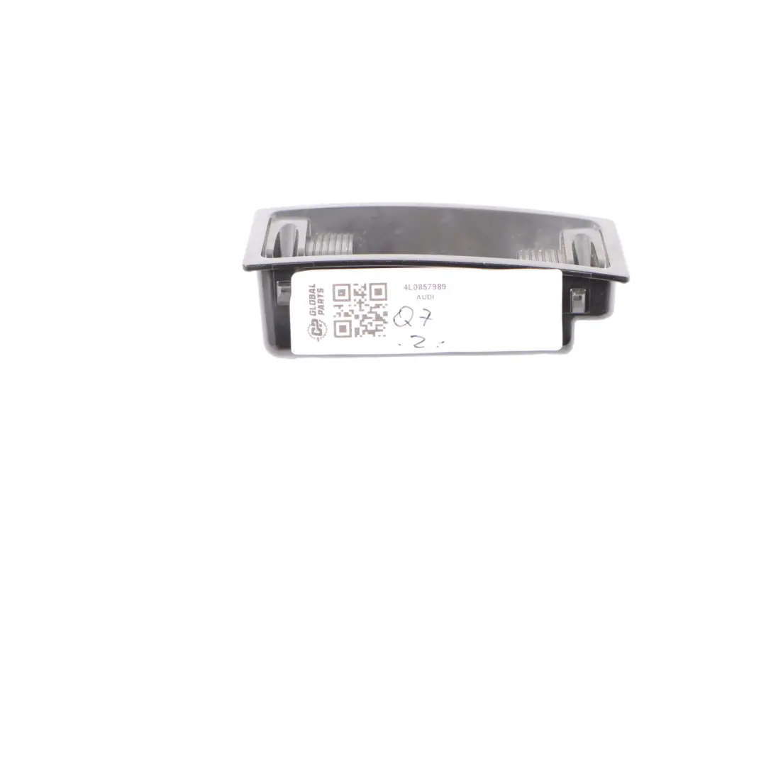 Audi Q7 4L Centre Console Ashtray Insert Ash Tray Black - SKU 4L0857989 - Part number 4L0857989