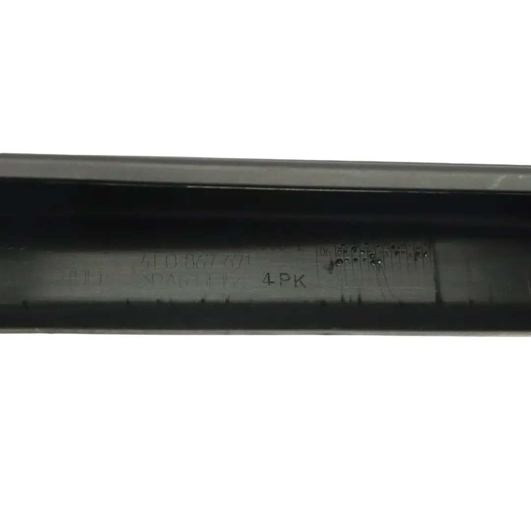 Audi Q7 4L Rear Door Frame Trim Left N/S Guide Rail - SKU 4L0867671 - Part number 4L0867671