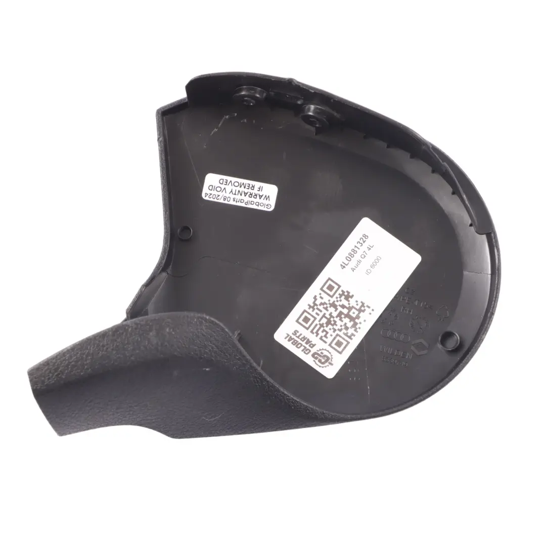 4R Zaślepka Fotela Prawy Przód Czarna do Audi Q7 o numerze 4L0881328 Audi Q7 4R Zaślepka Fotela Prawy Przód Czarna - SKU 4L0881328 - Numer Części 4L0881328