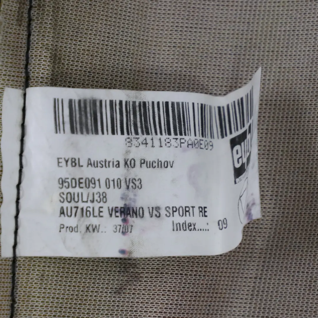 Coussin Siège Avant Droit Cuir Noir pour Audi Q7 4L à propos du numéro de pièce 4L0881406D Audi Q7 4L Coussin Siège Avant Droit Cuir Noir - SKU 4L0881406D - Numéro de pièce 4L0881406D