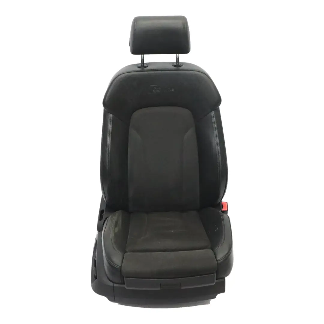 Audi Q7 4L Siège Avant Droit S-Line Cuir Chauffant Sport Alcantara Noir - SKU 4L0881806G-1 - Numéro de pièce 4L0881806G