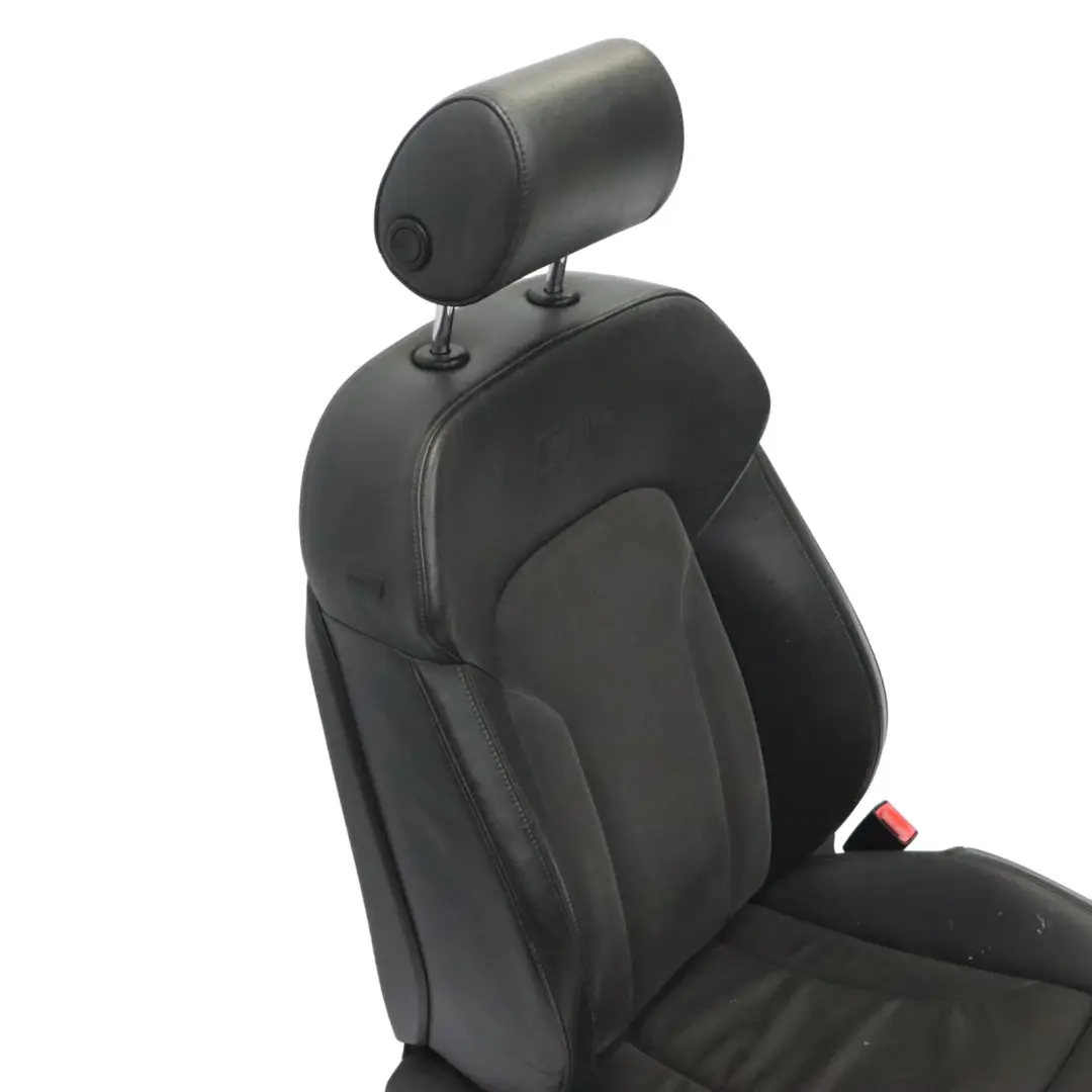 Audi Q7 4L Siège Avant Droit S-Line Cuir Chauffant Sport Alcantara Noir - SKU 4L0881806G-1 - Numéro de pièce 4L0881806G