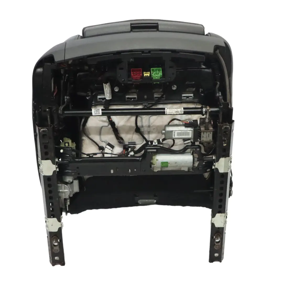 Front Right O/S S-Line Sport Heated Leather Alcantara Black to Audi Q7 4L Seat with Part number 4L0881806G Audi Q7 4L Seat Front Right O/S S-Line Sport Heated Leather Alcantara Black - SKU 4L0881806G-1 - Part number 4L0881806G