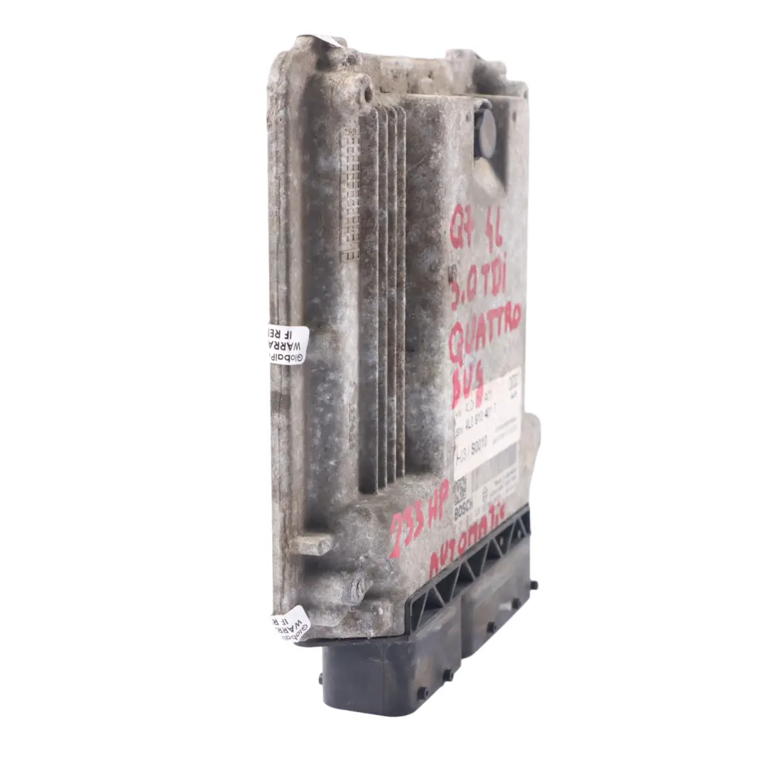Audi Q7 4L 3.0 TDI BUG 233HP Motore Contol Unit ECU Automatico - SKU 4L0910401T - Numero di parte 4L0910401T
