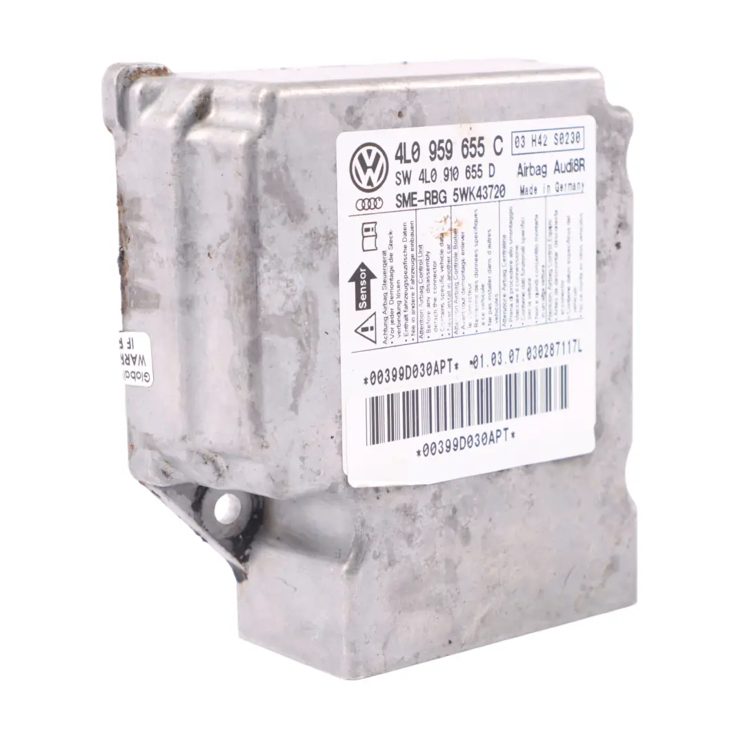 Moduł Poduszek Powietrznych do Audi Q7 4L o numerze 4L0910655D Audi Q7 4L Moduł Poduszek Powietrznych - SKU 4L0910655D - Numer Części 4L0910655D