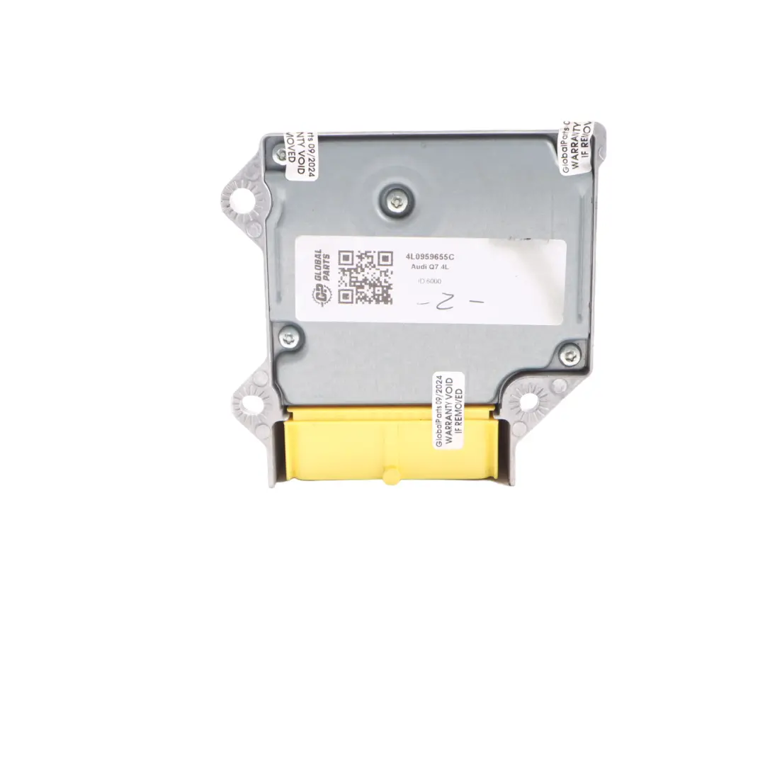 Luftmodul Steuergerät ECU Aufprallsensor für Audi Q7 4L mit Teilenummer 4L0959655C Audi Q7 4L Luftmodul Steuergerät ECU Aufprallsensor - SKU 4L0959655C - Teilenummer 4L0959655C