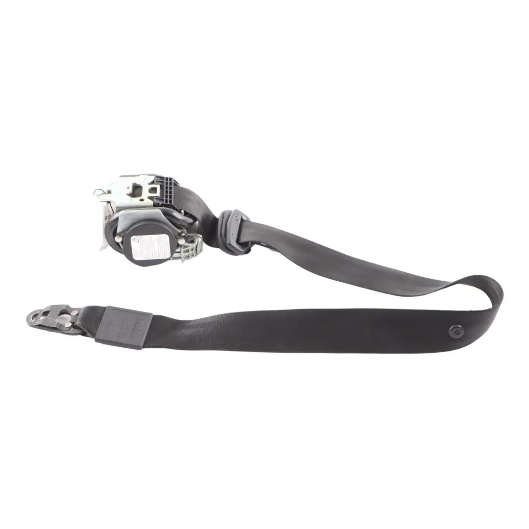 Seatbelt Seat Safety Upper Belt Black Front Right O/S Audi Q7 4L - SKU 4L1857706 - Part number 4L1857706