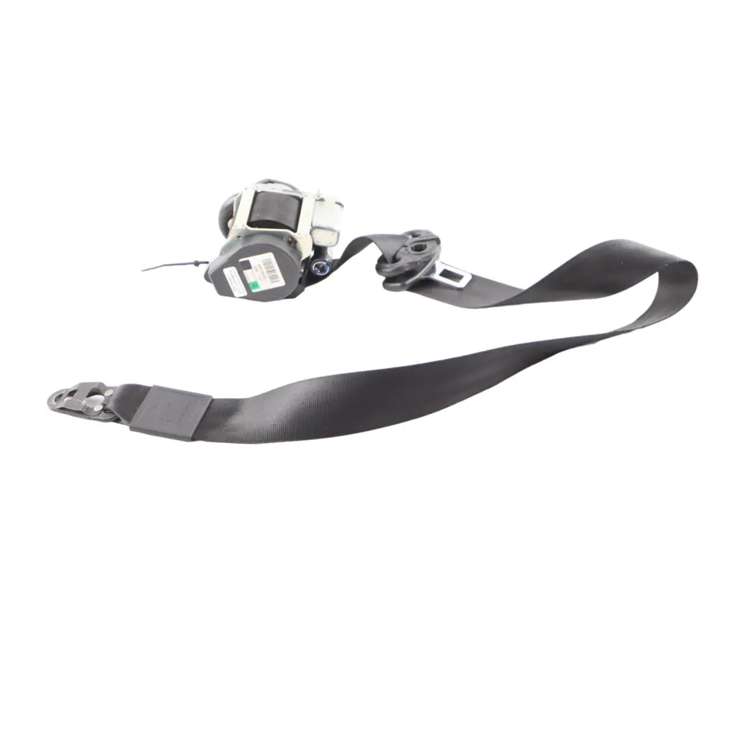 Seatbelt Seat Safety Upper Belt Black Front Right O/S Audi Q7 4L - SKU 4L1857706 - Part number 4L1857706