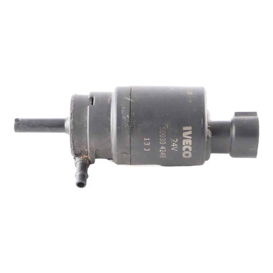 Eurocargo 75E15 Window Windscreen Washer Fluid Pump to Iveco with Part number 500304249 Iveco Eurocargo 75E15 Window Windscreen Washer Fluid Pump - SKU 500304249 - Part number 500304249