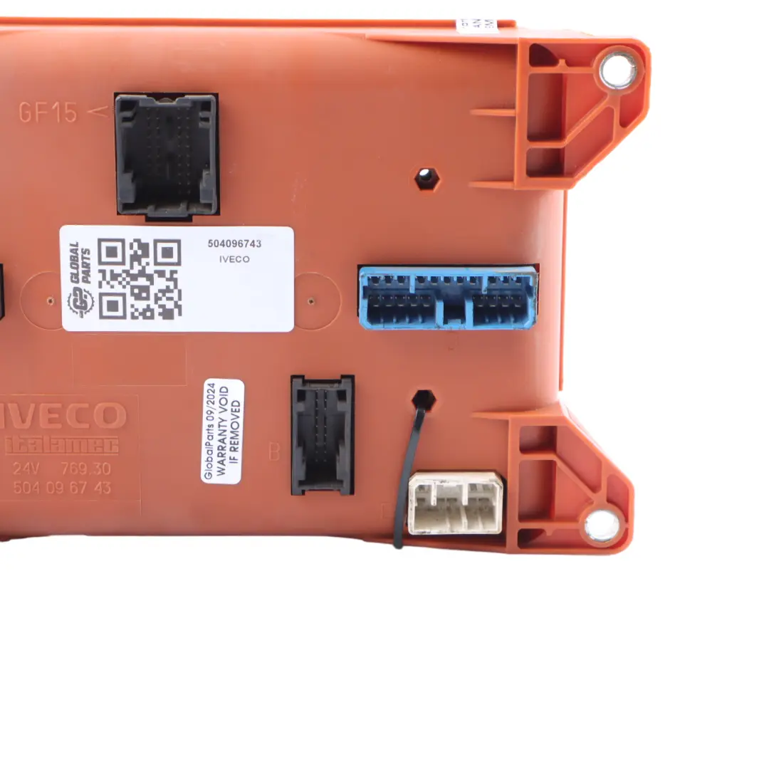 Body Control Module ECU Convenience Control Unit to Iveco Euro Cargo with Part number 504096743 Iveco Euro Cargo Body Control Module ECU Convenience Control Unit - SKU 504096743 - Part number 504096743