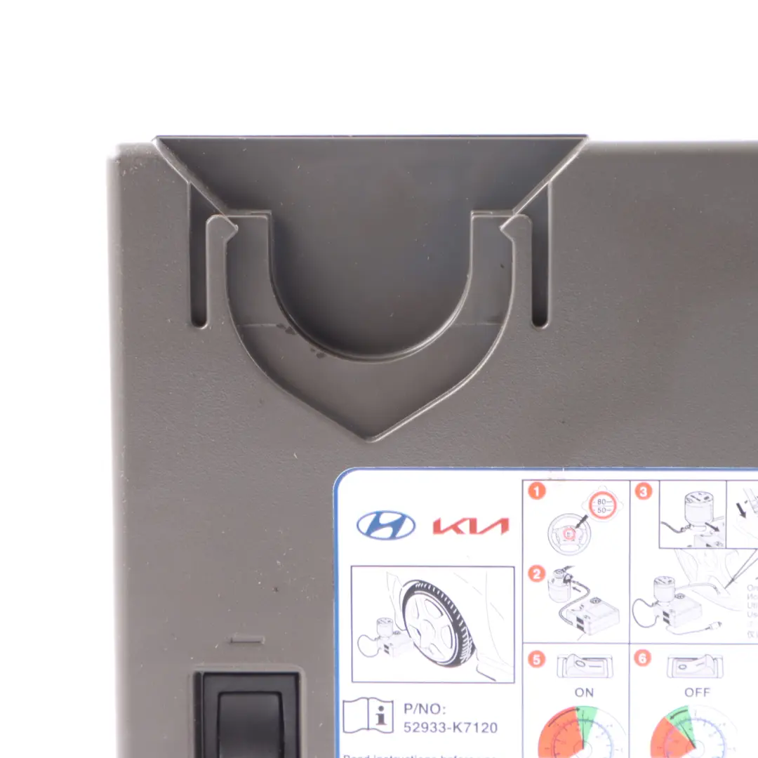  Tyre Compressor Hyundai i30 i40 Kia Sportage Tyre Inflation Air Pump - SKU 52933-K7120 - Part number 52933-K7120
