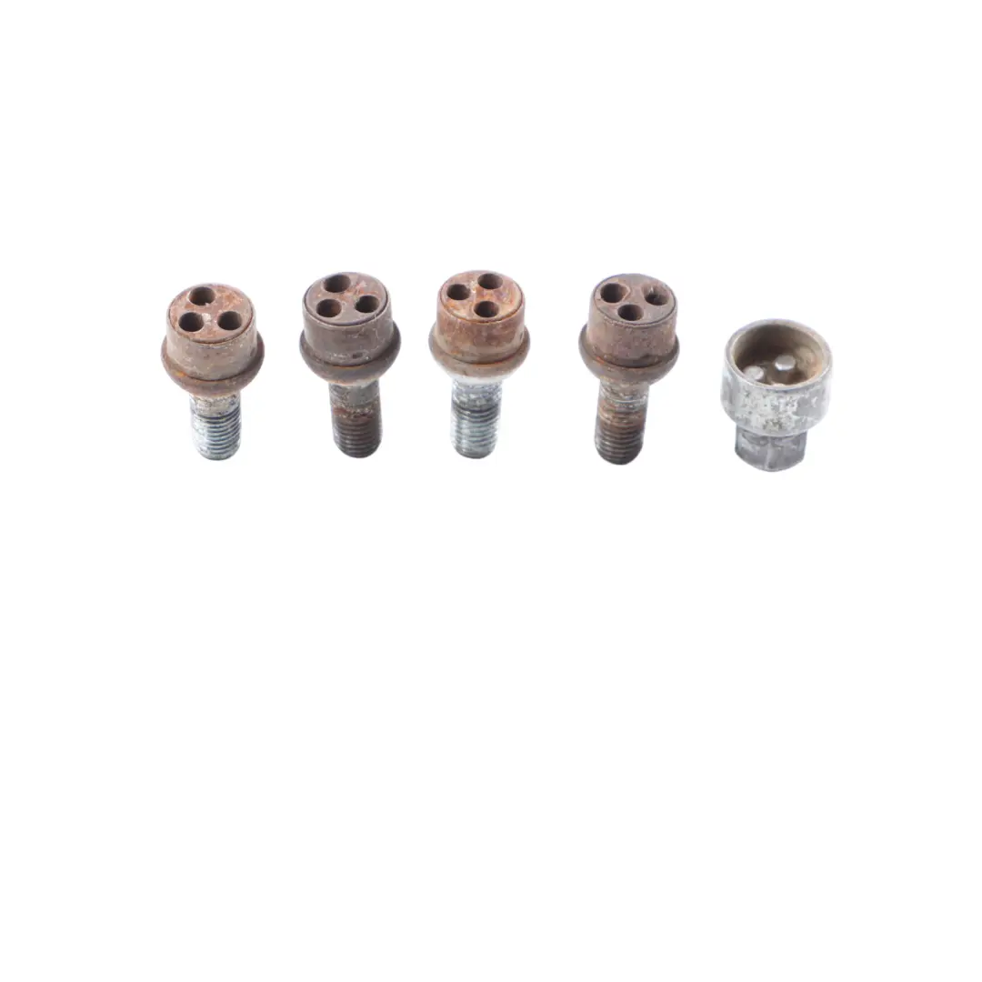 Locks Security Wheel Nut Set Kit to VW Volkswagen Polo 6R Bolt with Part number 535698137 VW Volkswagen Polo 6R Bolt Locks Security Wheel Nut Set Kit - SKU 535698137 - Part number 535698137