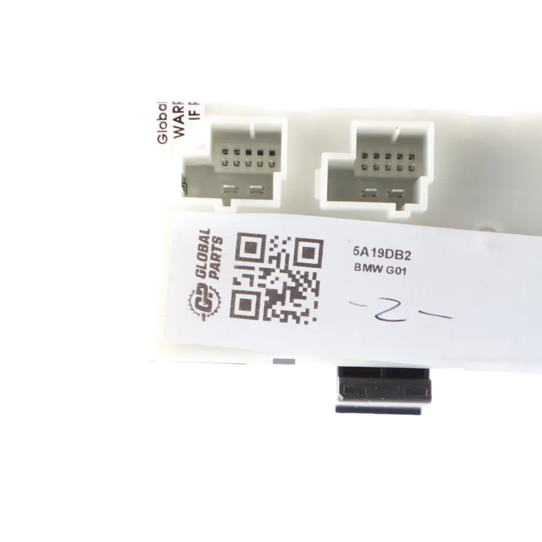 Modulo sollevamento portellone posteriore Boot posteriore Baule per BMW G20 G30 G12 con numero di parte 5A19DB2 BMW G20 G30 G12 Modulo sollevamento portellone posteriore Boot posteriore Baule - SKU 5A19DB2 - Numero di parte 5A19DB2