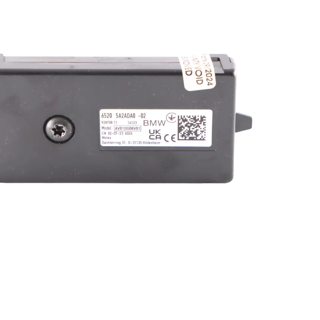 Antenna Amplifier Aerial Module Control Unit to BMW G01 with Part number 5A2ADA0 BMW G01 Antenna Amplifier Aerial Module Control Unit - SKU 5A2ADA0 - Part number 5A2ADA0