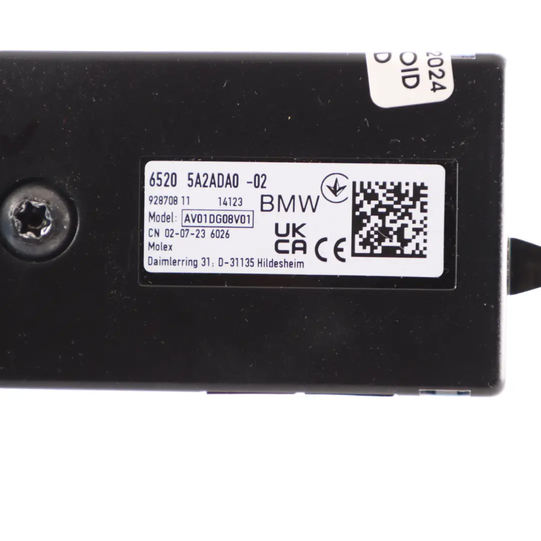 BMW G01 Antenna Amplifier Aerial Module Control Unit - SKU 5A2ADA0 - Part number 5A2ADA0
