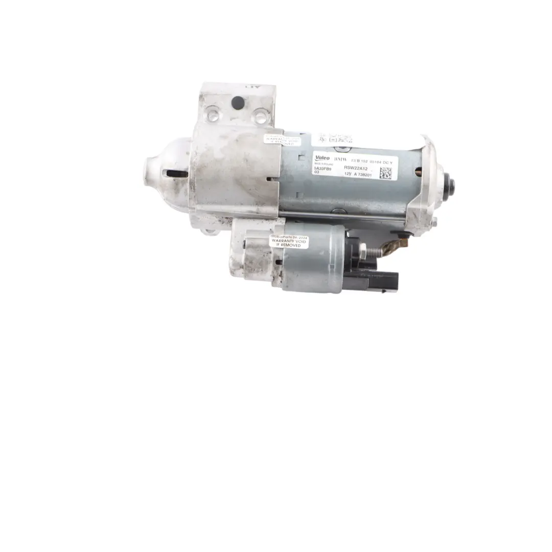 Starter Motor BMW X3 G01 G20 G21 G30 G31 B47 Diesel Engine Valeo to with Part number 5A33FB9 Starter Motor BMW X3 G01 G20 G21 G30 G31 B47 Diesel Engine Valeo - SKU 5A33FB9 - Part number 5A33FB9