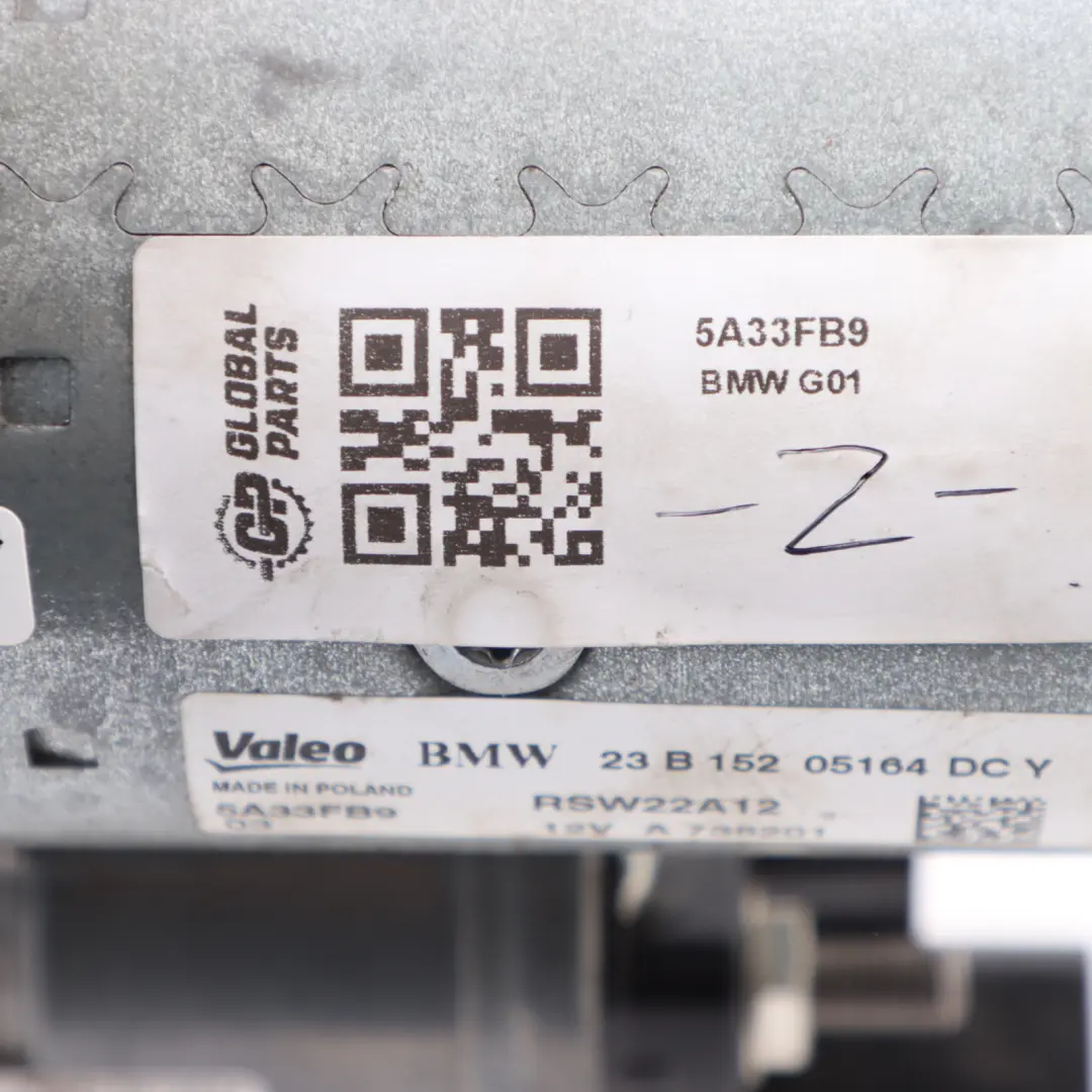 Starter Motor BMW X3 G01 G20 G21 G30 G31 B47 Diesel Engine Valeo to with Part number 5A33FB9 Starter Motor BMW X3 G01 G20 G21 G30 G31 B47 Diesel Engine Valeo - SKU 5A33FB9 - Part number 5A33FB9