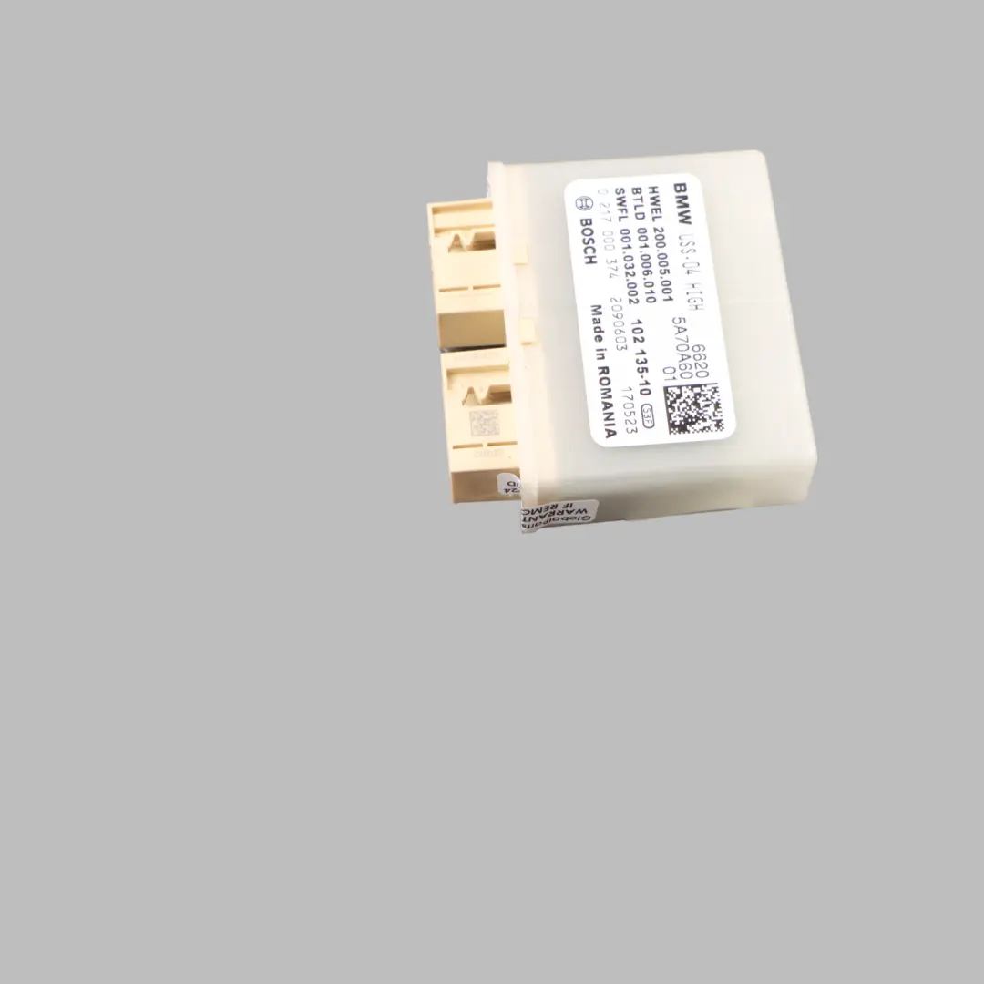 Parking Distance PDC Module Control Unit to BMW X3 G01 with Part number 5A70A60 BMW X3 G01 Parking Distance PDC Module Control Unit - SKU 5A70A60 - Part number 5A70A60