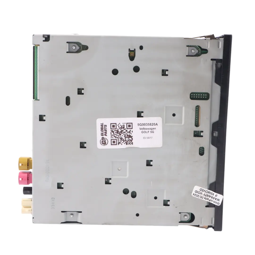 Unité principale de radio multimédia CD SD pour Volkswagen Golf Mk7 à propos du numéro de pièce 5G0035820A Volkswagen Golf Mk7 Unité principale de radio multimédia CD SD - SKU 5G0035820A - Numéro de pièce 5G0035820A