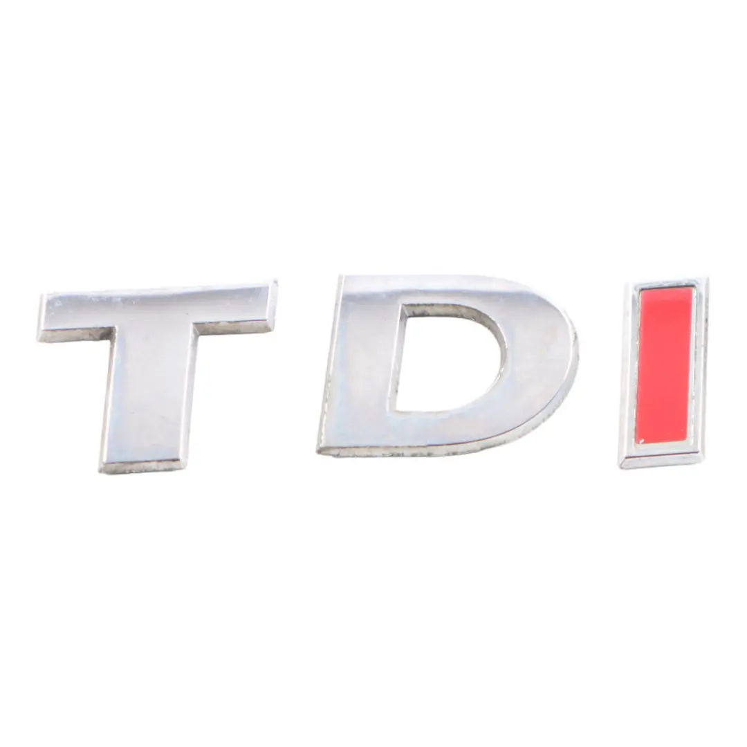 Portellone posteriore Lettering TDI per Volkswagen Golf Caddy Transporter Logo Badge con numero di parte 5G0853675F Volkswagen Golf Caddy Transporter Logo Badge Portellone posteriore Lettering TDI - SKU 5G0853675F - Numero di parte 5G0853675F