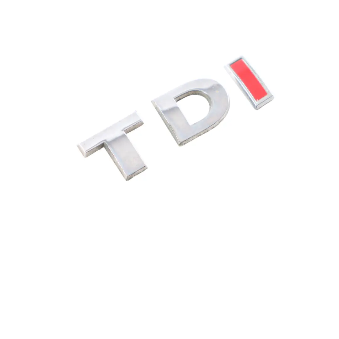  Badge Logo Volkswagen Golf Caddy Transporter Tailgate Lettering TDI - SKU 5G0853675F - Part number 5G0853675F