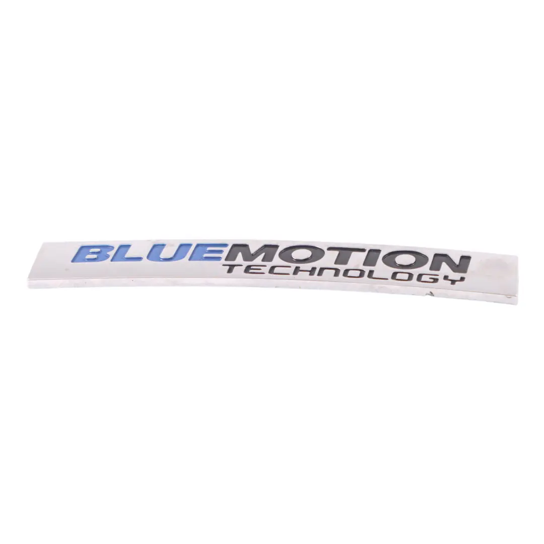 VW Golf 5G Portellone posteriore Bootlid BLUEMOTION Badge Emblema - SKU 5G0853675M - Numero di parte 5G0853675M
