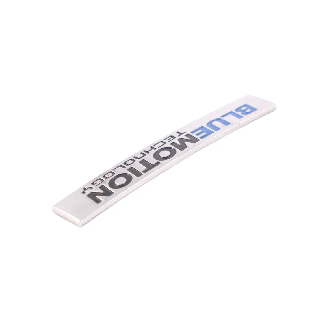 VW Golf 5G Portellone posteriore Bootlid BLUEMOTION Badge Emblema - SKU 5G0853675M - Numero di parte 5G0853675M