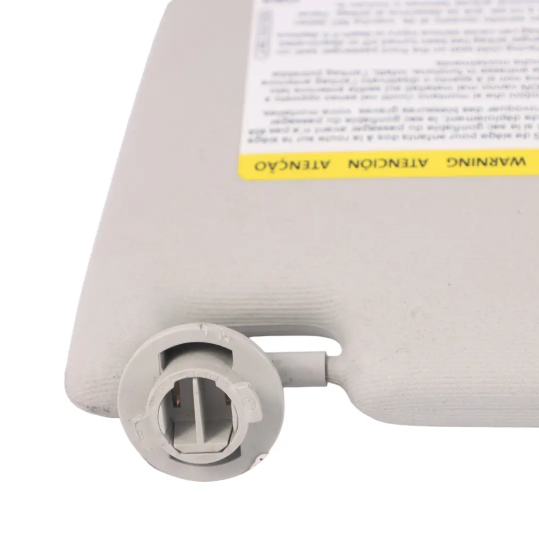 Osłona Przeciwsłoneczna Daszek Lewy Szary VW Volkswagen Golf 7 - SKU 5G0857551Q - Numer Części 5G0857551Q