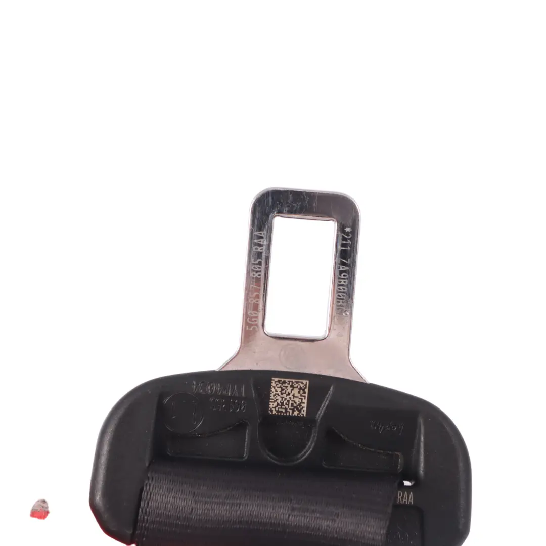 Cinturón de seguridad trasero izquierdo derecho para VW Volkswagen Golf 7 con número de pieza 5G0857805 VW Volkswagen Golf 7 Cinturón de seguridad trasero izquierdo derecho - SKU 5G0857805 - Número de pieza 5G0857805