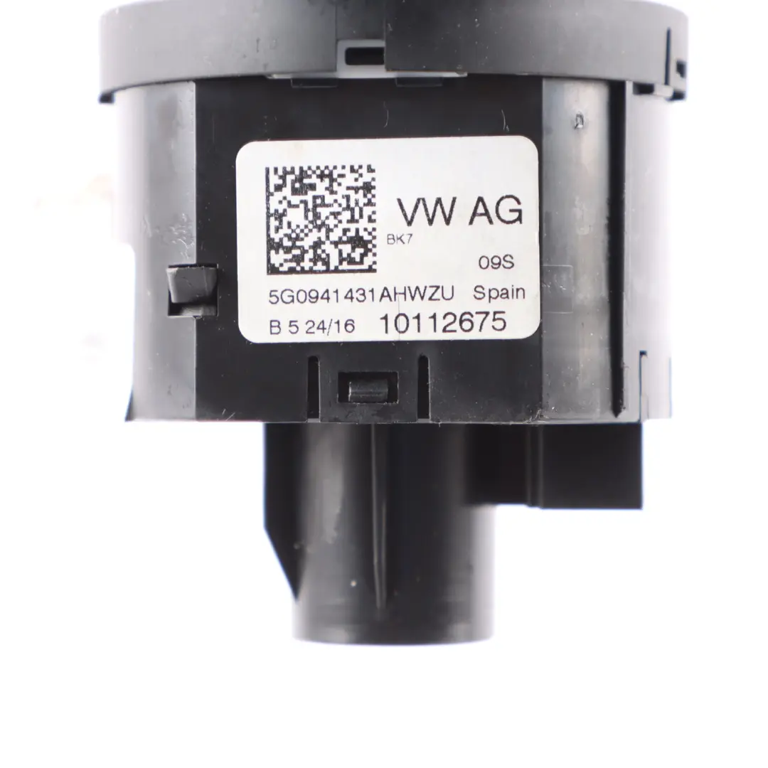 VW Volkswagen Polo 6R Headlight Lamp Switch Button Unit - SKU 5G0941431AH - Part number 5G0941431AH