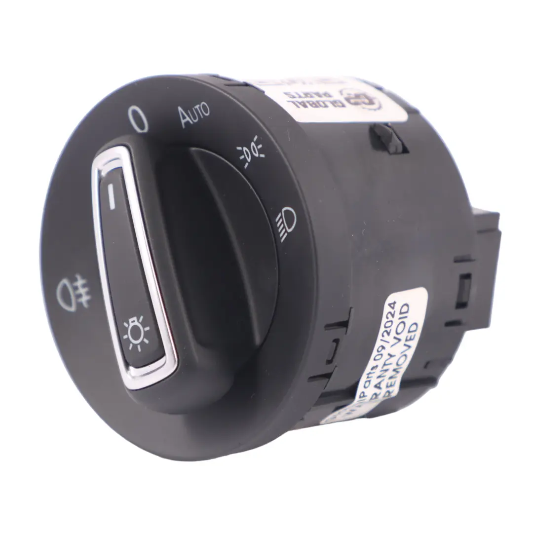 VW Volkswagen Golf 5G Panneau contrôle l'interrupteur des phares - SKU 5G0941431BE - Numéro de pièce 5G0941431BE
