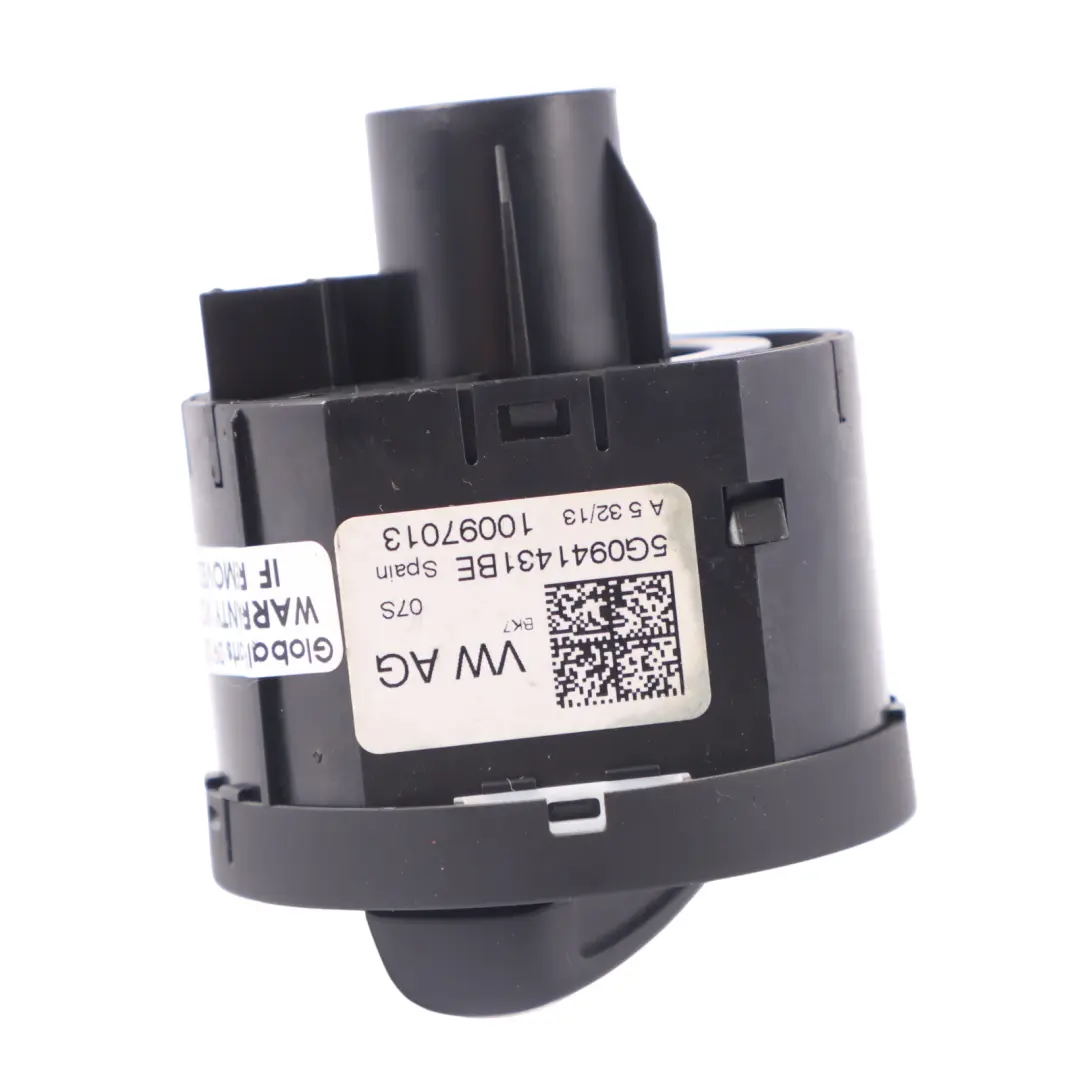 5G Scheinwerfer Lampe Schalter Bedienfeld für VW Volkswagen Golf mit Teilenummer 5G0941431BE VW Volkswagen Golf 5G Scheinwerfer Lampe Schalter Bedienfeld - SKU 5G0941431BE - Teilenummer 5G0941431BE