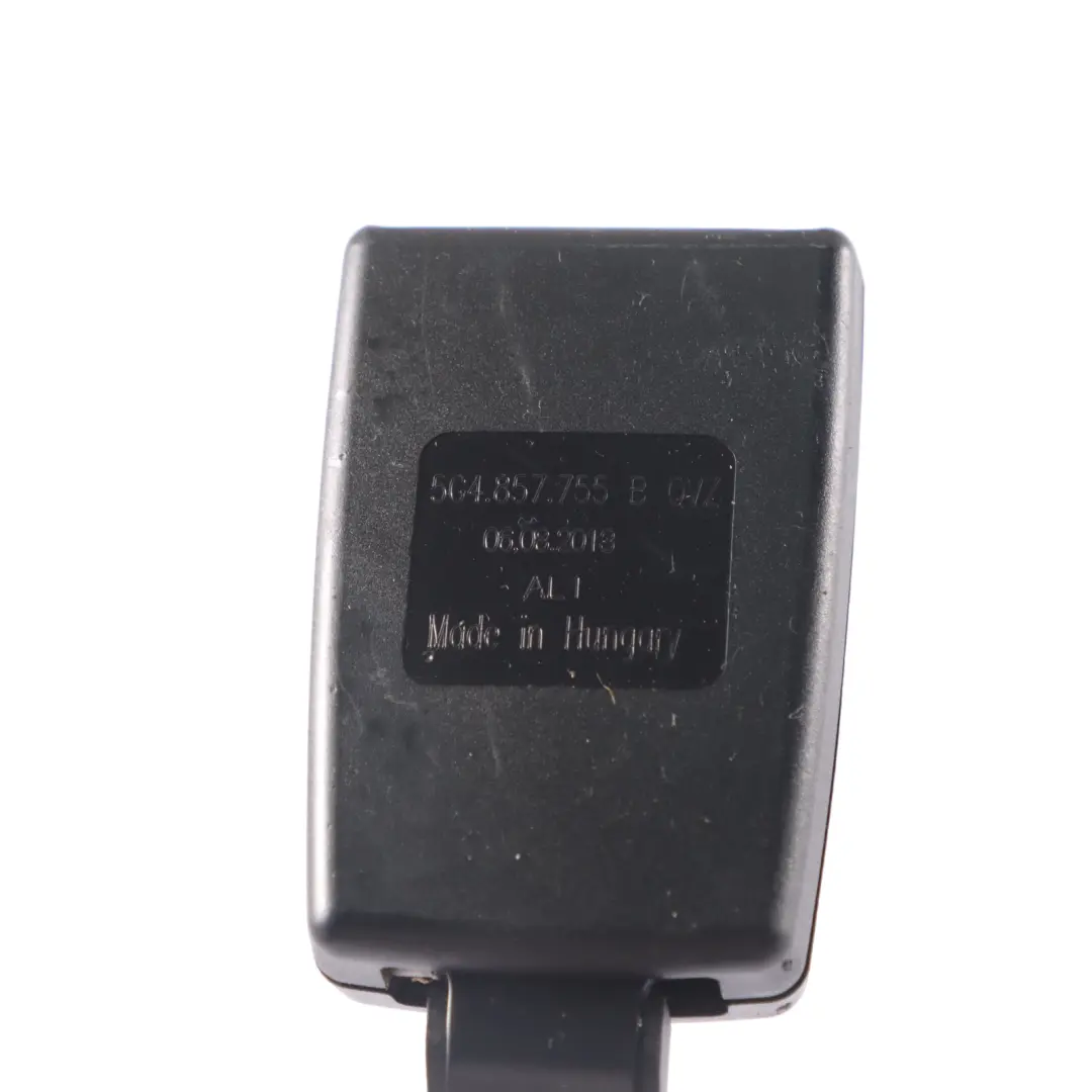 Volkswagen Golf 5G Boucle ceinture sécurité gauche Latch Catch Lock - SKU 5G4857755B - Numéro de pièce 5G4857755B