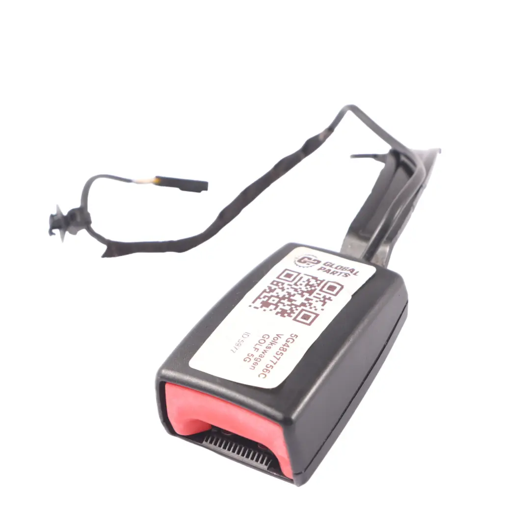 Boucle de ceinture avant droite pour Volkswagen Golf 7 à propos du numéro de pièce 5G4857756C Volkswagen Golf 7 Boucle de ceinture avant droite - SKU 5G4857756C - Numéro de pièce 5G4857756C