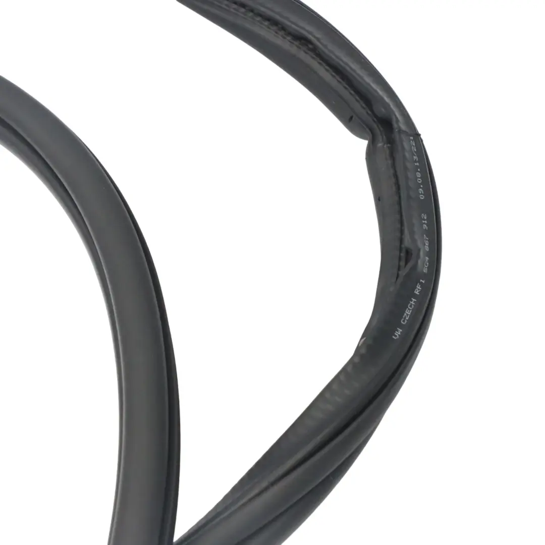 VW Volkswagen Golf 7 Front Door Seal Rubber Right O/S Inner Gasket - SKU 5G4867912A - Part number 5G4867912A