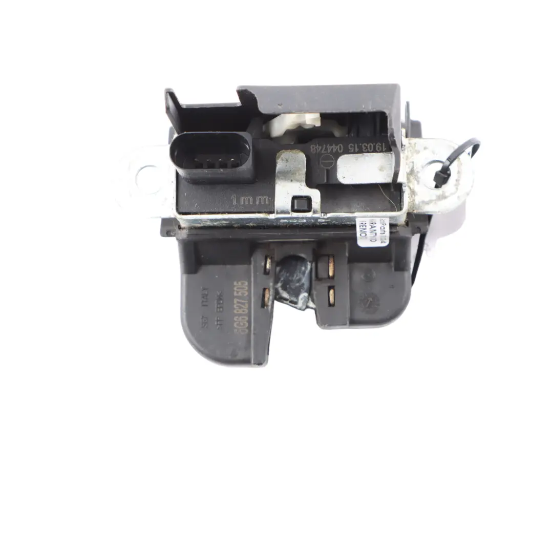 5G Trunk Lid Boot Tailgate Lock Latch Catch Mechanism to Volkswagen Golf with Part number 5G6827505 Volkswagen Golf 5G Trunk Lid Boot Tailgate Lock Latch Catch Mechanism - SKU 5G6827505 - Part number 5G6827505