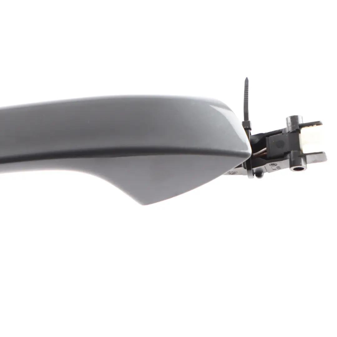 Mk8 Door Exterior Handle Rear Left N/S Dolphin Grey - C7Q to Volkswagen Golf with Part number 5H0837205F Volkswagen Golf Mk8 Door Exterior Handle Rear Left N/S Dolphin Grey - C7Q - SKU 5H0837205F-DOG - Part number 5H0837205F