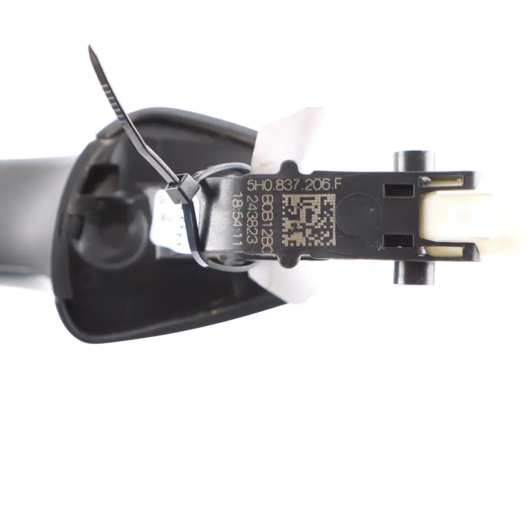 Mk8 Door Exterior Handle Rear Right O/S Dolphin Grey - C7Q to Volkswagen Golf with Part number 5H0837206F Volkswagen Golf Mk8 Door Exterior Handle Rear Right O/S Dolphin Grey - C7Q - SKU 5H0837206F-DOG - Part number 5H0837206F