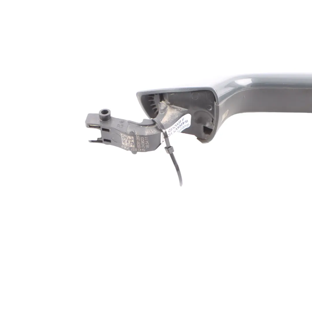 Mk8 Door Exterior Handle Rear Right O/S Dolphin Grey - C7Q to Volkswagen Golf with Part number 5H0837206F Volkswagen Golf Mk8 Door Exterior Handle Rear Right O/S Dolphin Grey - C7Q - SKU 5H0837206F-DOG - Part number 5H0837206F