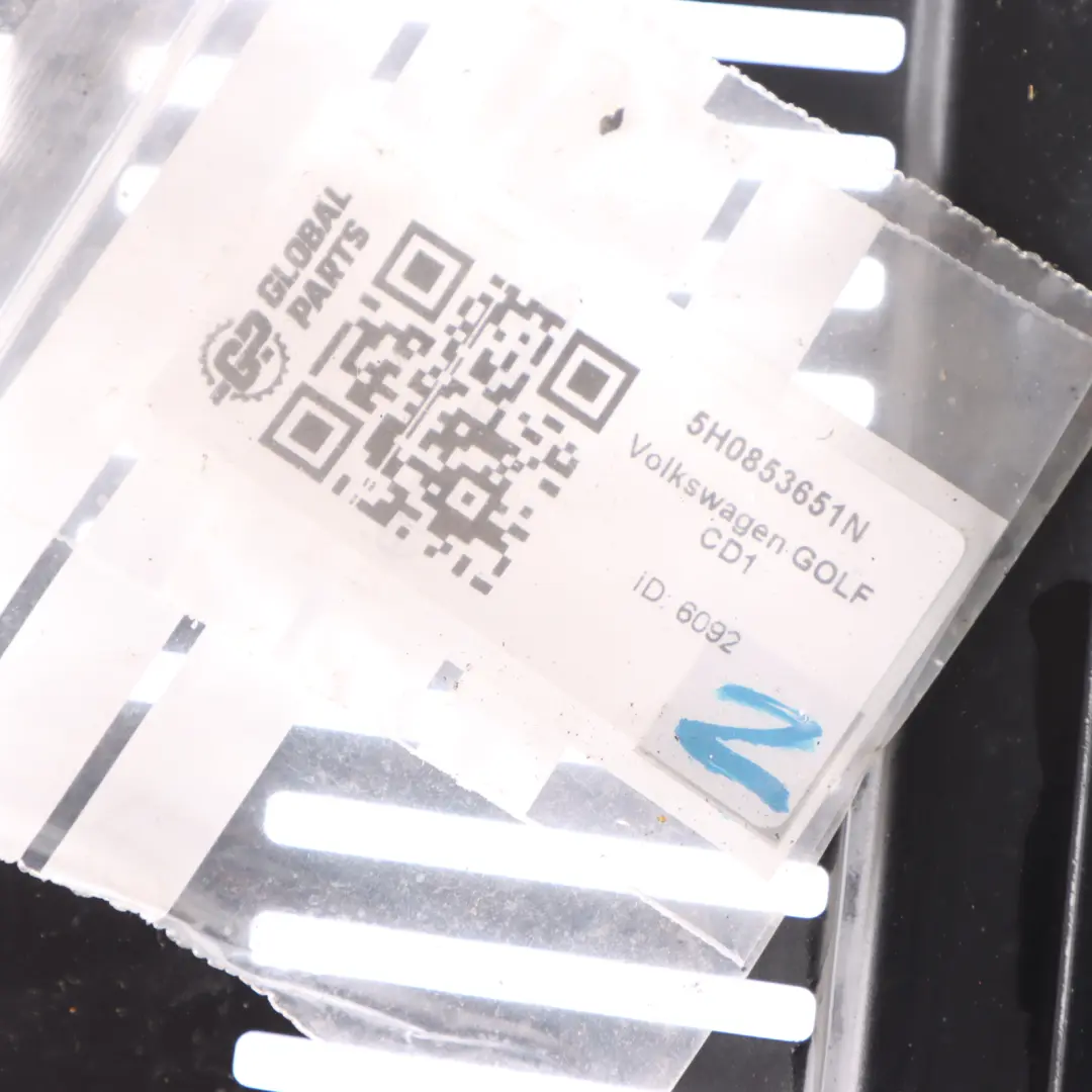 Mk8 Front Bumper Radiator Grille to Volkswagen Golf with Part number 5H0853651N Volkswagen Golf Mk8 Front Bumper Radiator Grille - SKU 5H0853651N - Part number 5H0853651N