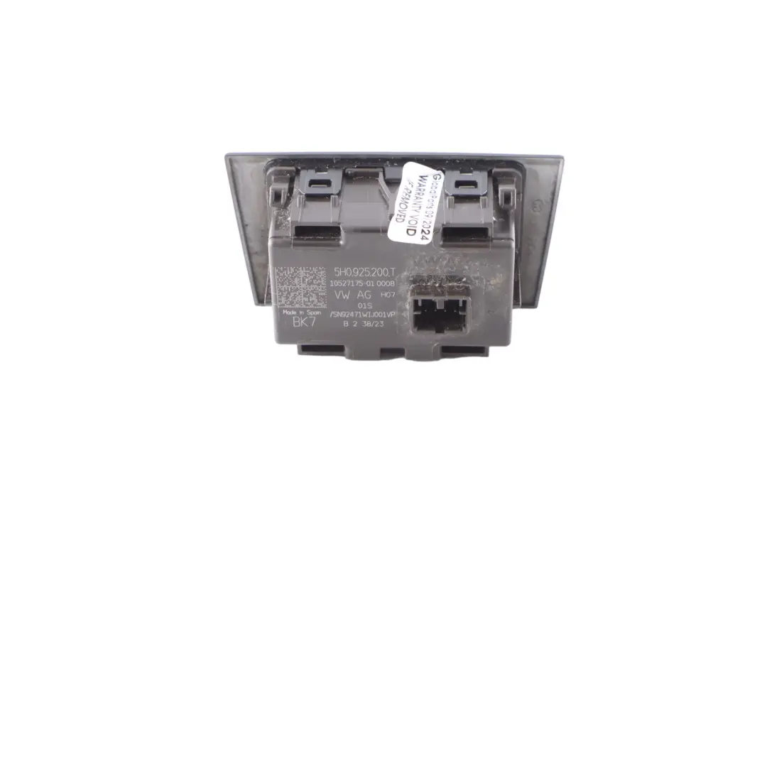 VW Volkswagen Golf Mk8 Hazard Warning Triangle Light Button Switch - SKU 5H0925200T - Part number 5H0925200T