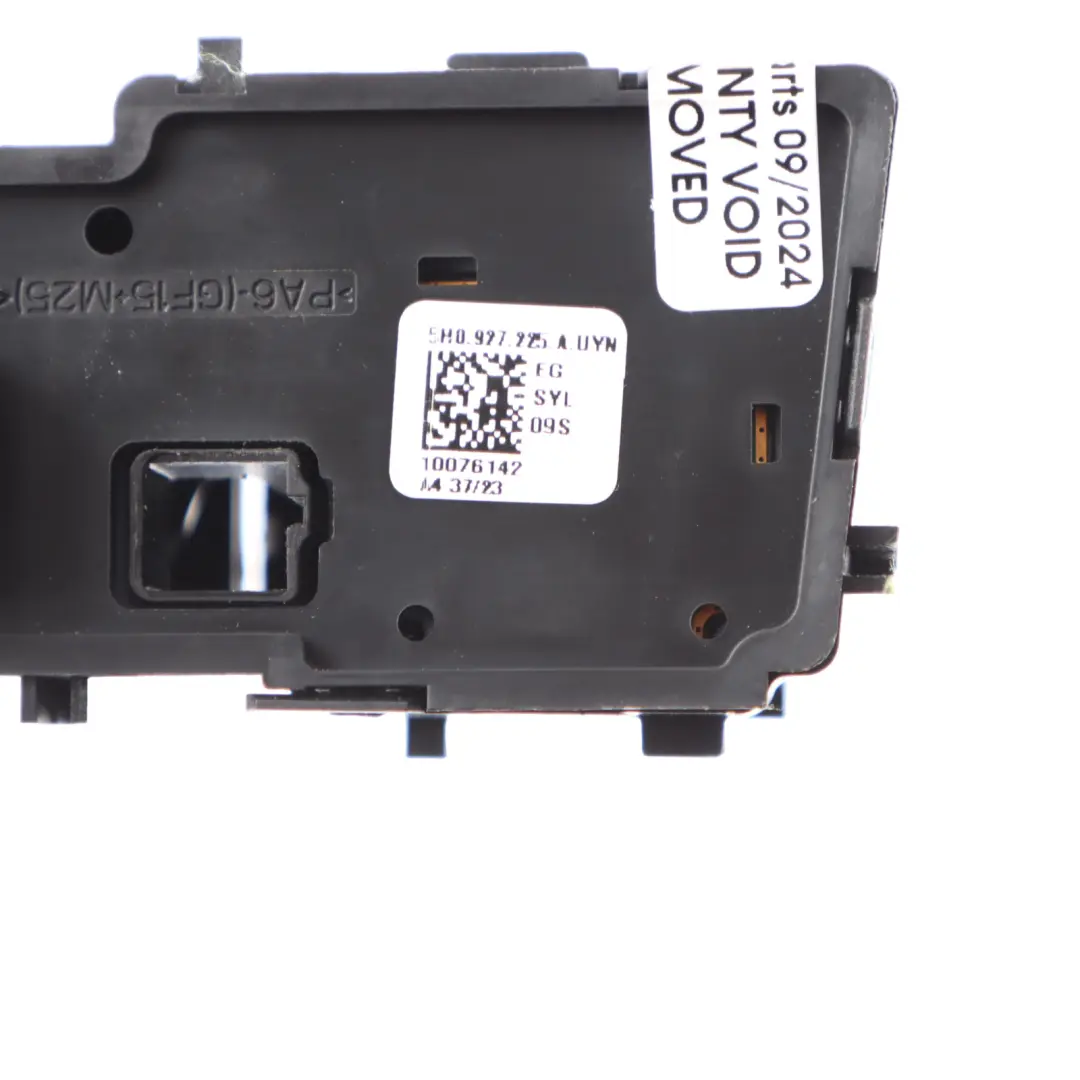 Volkswagen Golf CD1 Switch Parking Electric Brake Handbrake Button - SKU 5H0927225A - Part number 5H0927225A