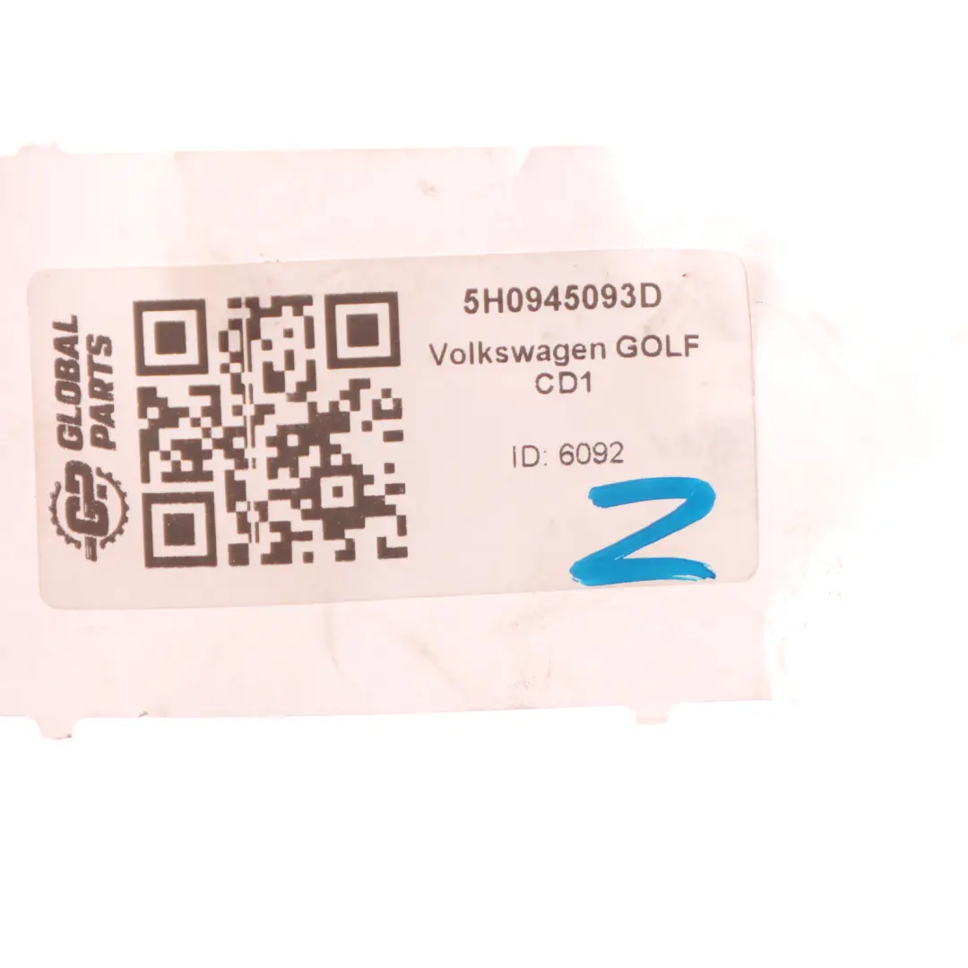 Trunk Boot Left N/S Tailgate Lamp Light LED to Volkswagen Golf CD1 Rear with Part number 5H0945093D Volkswagen Golf CD1 Rear Trunk Boot Left N/S Tailgate Lamp Light LED - SKU 5H0945093D - Part number 5H0945093D