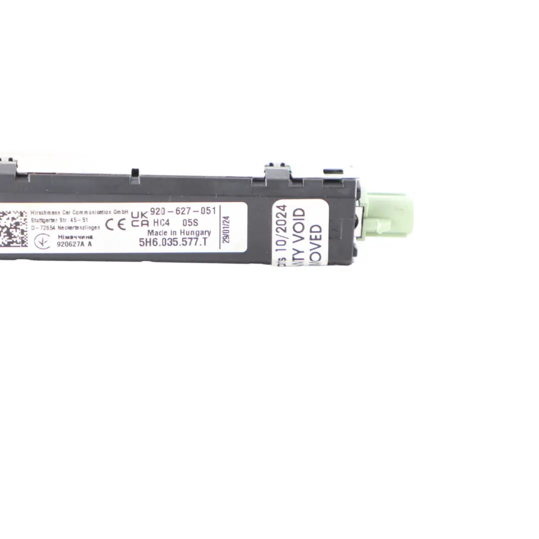 VW Golf Mk8 Antena Amplificador Tapa Trasera Portón Trasero Derecho - SKU 5H6035577T - Número de pieza 5H6035577T