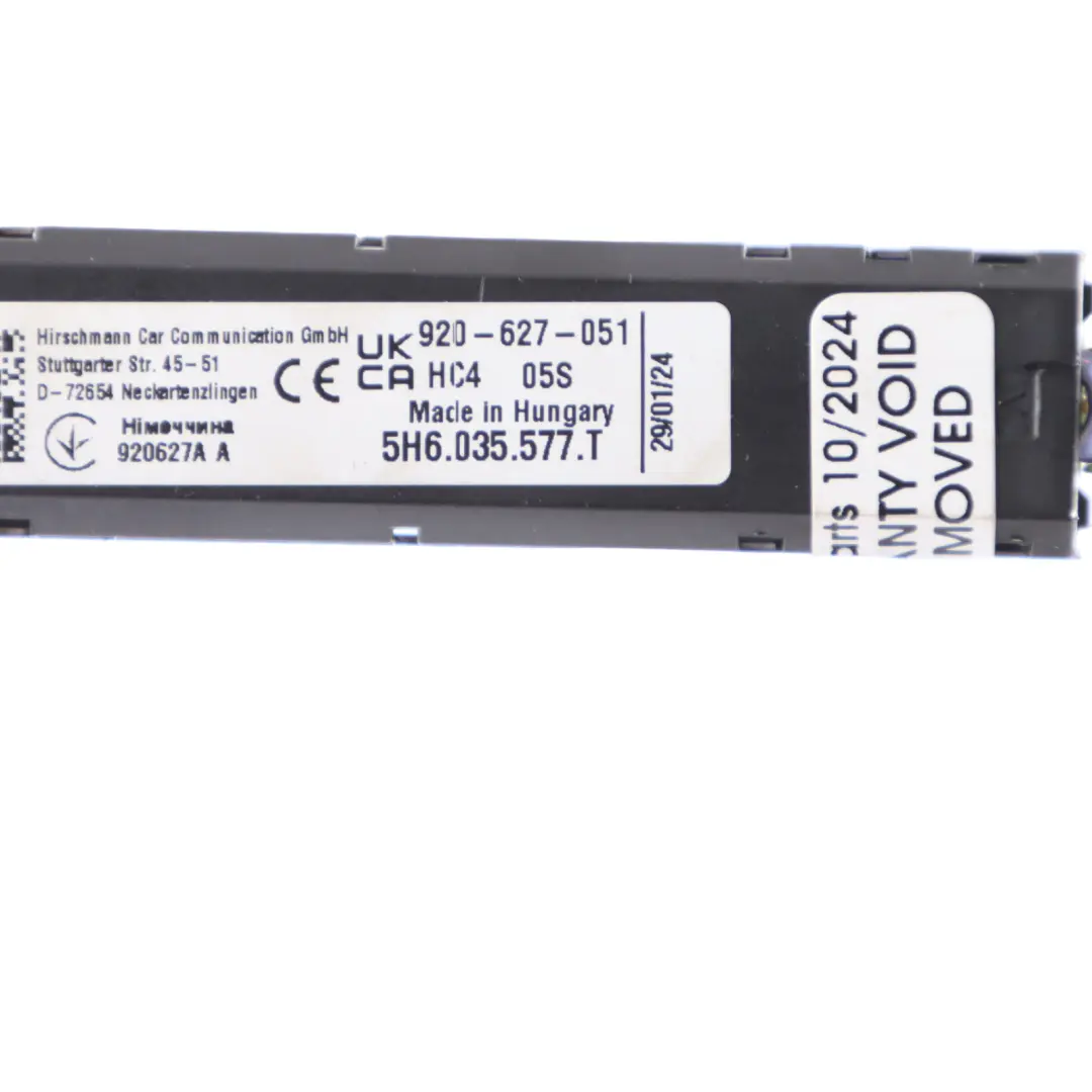 Mk8 Antenne Verstärker Heckklappe Rechts für VW Golf mit Teilenummer 5H6035577T VW Golf Mk8 Antenne Verstärker Heckklappe Rechts - SKU 5H6035577T - Teilenummer 5H6035577T